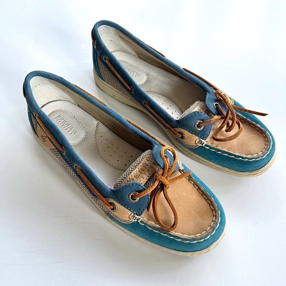 Sperry Women's Angelfish Tri-Tone Slip-On Boat Shoe Size 6.5M‎ STS93479 - Picture 1 of 5